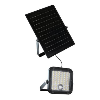 Projektor LED Solarny V-TAC 10W Pilot, AUTO, Timer, Czujnik Ruchu, IP65, CCT VT-411CCT 4000K+6000K 1500lm