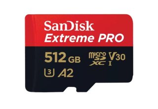 Karta Extreme Pro microSDXC 512GB 200 140 MB s A2 V30 U3
