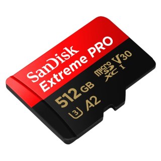Karta Extreme Pro microSDXC 512GB 200 140 MB s A2 V30 U3