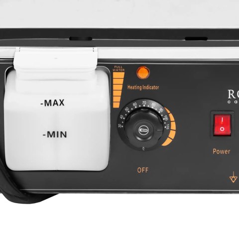 Parowar parowiec do pierogów 5 rusztów 30-110C 37 l 1250 W