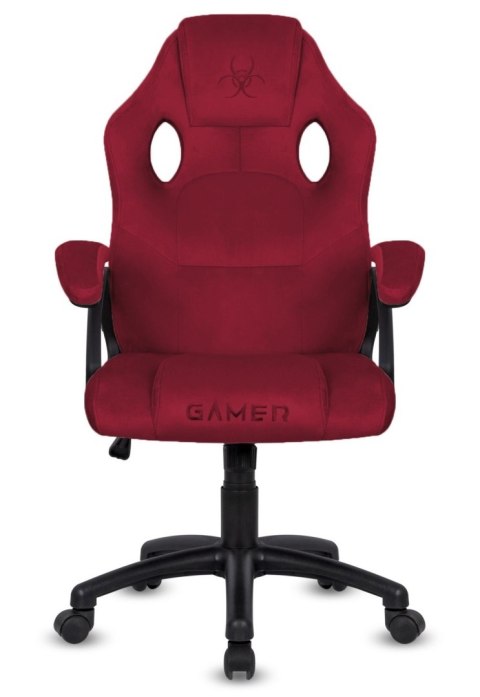 Fotel obrotowy do biurka CARRERA M ALCANTARA BURGUNDY