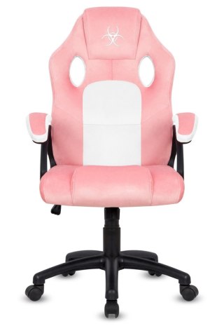 Fotel obrotowy do biurka CARRERA M ALCANTARA PINK FROST