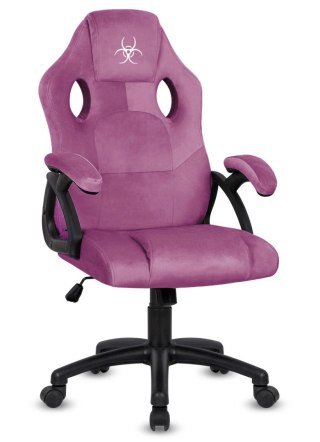 Fotel obrotowy do biurka CARRERA M ALCANTARA PURPLE