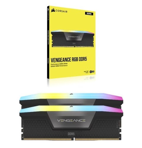 Pamięć DDR5 Vengeance RGB 32GB/6400 (2*16GB) C36 Intel XMP