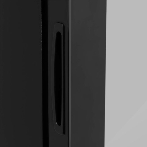 Lodówka chłodziarka hotelowa szklane drzwi minibarek zamykany na klucz 58W 25L