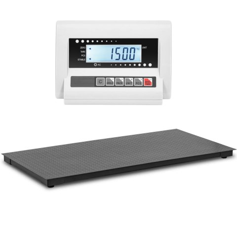 Waga platformowa weterynaryjna dla zwierząt 100 x 200 cm 1.5 t / 2 kg