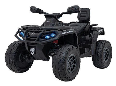 Quad Can Am Outlander ATV z Pilotem Czarny