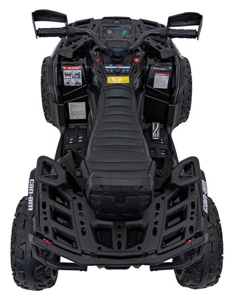Quad Can Am Outlander ATV z Pilotem Czarny