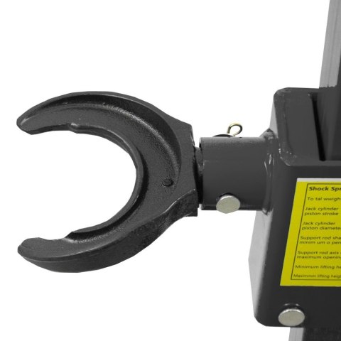 Hydrauliczny ściskacz sprężyn napinacz amortyzatorów 3T solidny Czarny napinacz