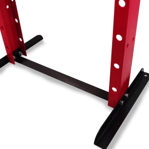 Prasa hydrauliczna warsztatowa nacisk 12 ton czerwona łatwy montaż