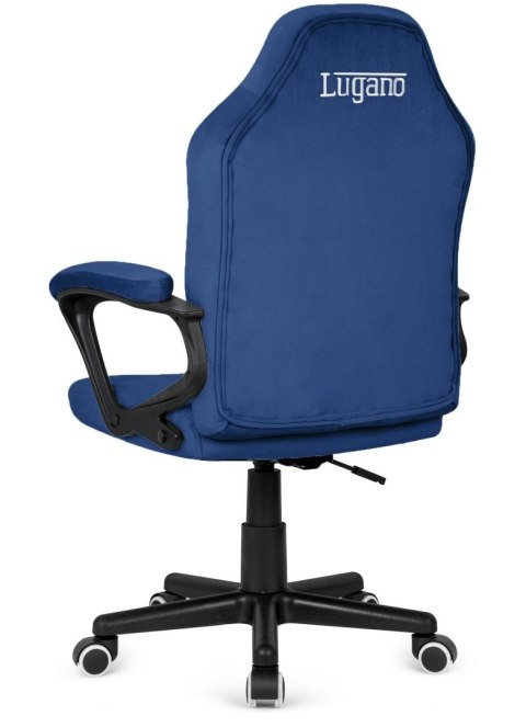 Fotel obrotowy do biurka MARIO ALCANTARA BLUE