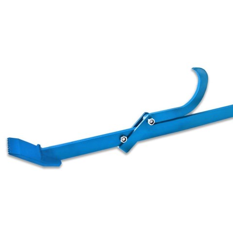 Chwytak ręczny BITUXX do drewna hak do obracania pni uniwersalny niebieski 120cm