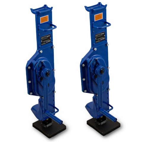 Zestaw 2 podnośników korbowych Bituxx o łącznym udźwigu 10 ton