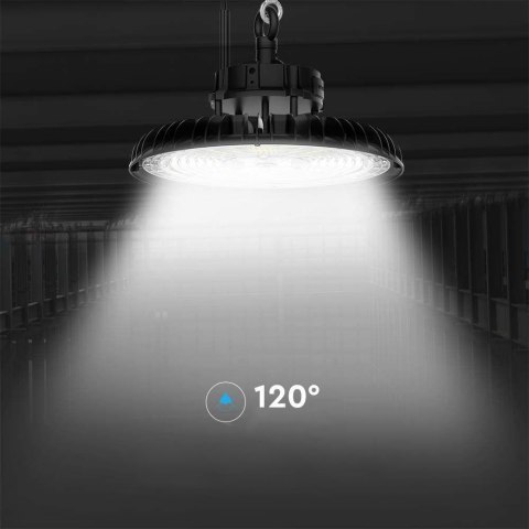 Oprawa V-TAC LED High Bay LIFUD DRIVER 0-10V 160Lm/W 120W/150W/200W VT-90202 3000K+4000K+5000K 27000lm 5 Lat Gwarancji