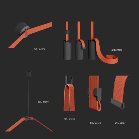 Klips końcowy 7,5x10,4mm Szynosystem Taśmowy 48V V-TAC Czarne 3 Lata Gwarancji