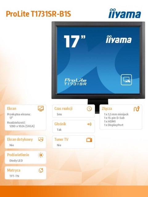 Monitor 17 cali IIYAMA