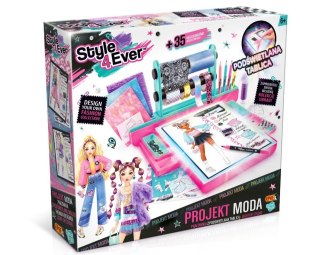 Zestaw kreatywny Projekt Moda z podświetlaną tablicą