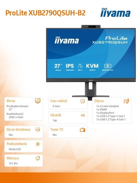 Monitor 27 cali IIYAMA