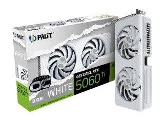 Karta graficzna GeForce RTX 5060 TI WHITE OC 8GB GDDR7 128bit 3DP HDMI