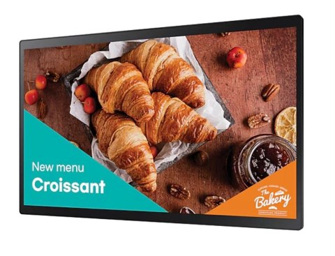 Monitor profesjonalny QB24C-T 24cali Matowy, Dotykowy 16h/7 250(cd/m2) 1920x1080(FHD) S10 Player(Tizen7, VXT Ready) WiFi/BT 3lat