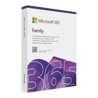 Oprogramowanie Microsoft M365 Family PL 1Y 6U Win Mac EP2-32382