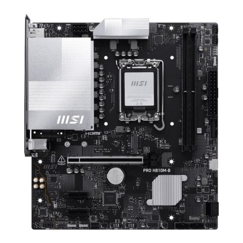 Płyta MSI PRO H810M-B  H810 DDR5 SATA3 M.2 USB3.1 PCIe5.0 s.1851 M-ATX