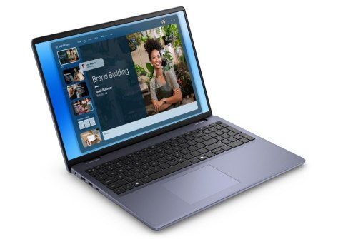 Laptop Dell 16 DC16251 W11P C5 120U 16GB 512GB 16.0 FHD+ Int FgrPr WLAN + BT Backlit Kb 4 Cell 3YPS Midnight Blue