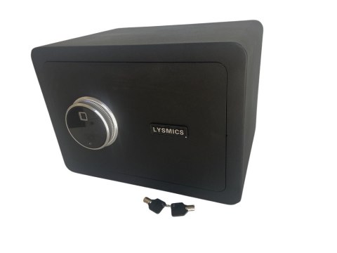 Sejf domowy biurowy na zamek elektroniczny hotelowy kasa 2 klucze w zestawie