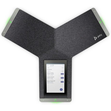 Telefon konferencyjny IP Trio C60, obsługujący aplikację Microsoft Teams i funkcję zasilania PoE, radio ze wszystkimi funkcjami 