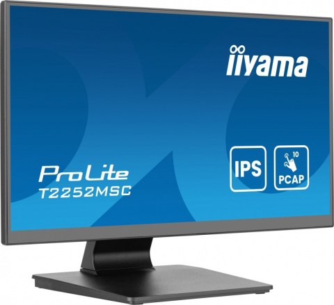 Monitor 22 cale T2252MSC-B2AG 10 PKT. POJ IPS HDMI DP 2x1W 7H 2xUSB  AG-(Anti Glare)