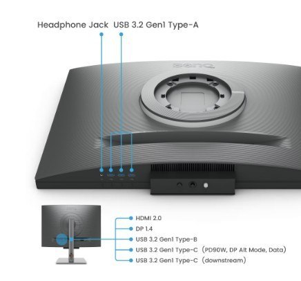 Monitor 28 cali RD280U 4K IPS 5ms IPS 1200:1 HDMI DP
