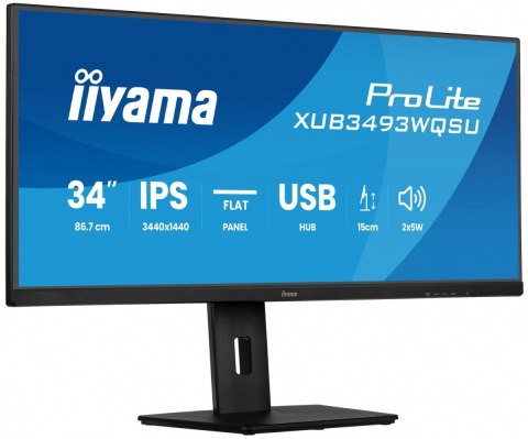 Monitor ProLite 34 cale XUB3493WQSU-B6