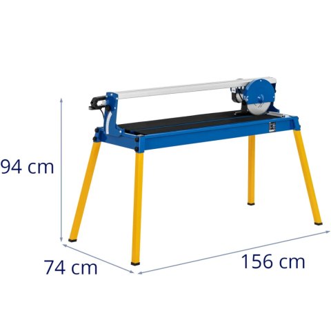Piła przecinarka do glazury chłodzona wodą 0-45 stopni 2950 obr./min 1500 W