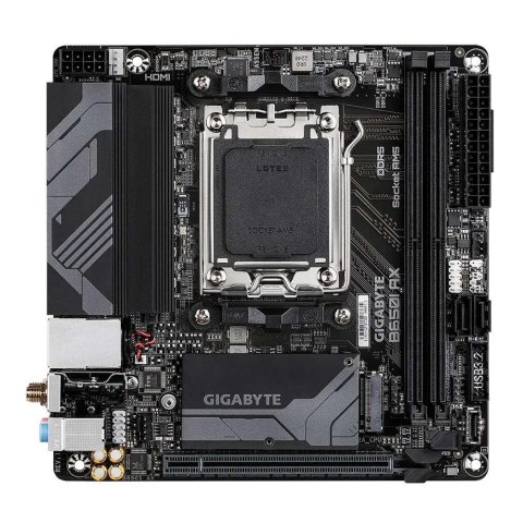 Płyta Gigabyte B650I AX  AMD B650 DDR5 SATA3 M.2 USB3.1 PCIe4.0 WiFi BT AM5 mITX
