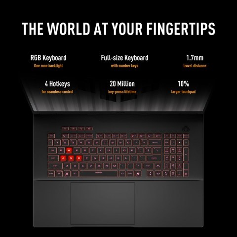 ASUS TUF Gaming A18 FA808UM-S9058 Ryzen 7 260 18.0" 2.5K 240Hz IPS-level 500nits AG 16GB DDR5 5600 SSD512 GeForce RTX 5060 8GB W