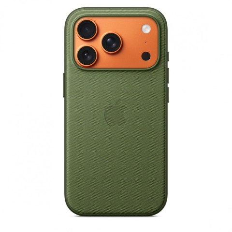 Etui z tkaniny TechWoven z MagSafe do iPhonea 17 Pro - zielone