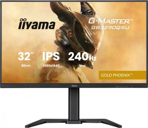Monitor 32 cale GB3290QSU-B1 1ms IPS 240Hz 2xHDMI DP 400cd 1000:1  USB HUBx4  2x2W  HAS 