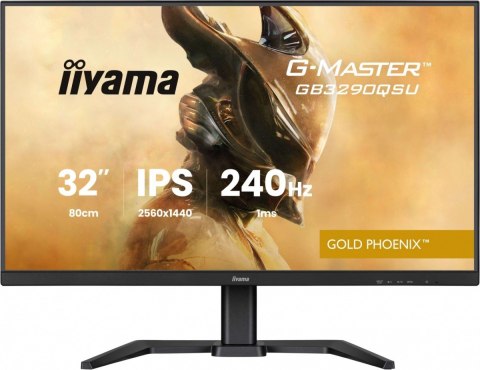 Monitor 32 cale GB3290QSU-B1 1ms IPS 240Hz 2xHDMI DP 400cd 1000:1  USB HUBx4  2x2W  HAS 