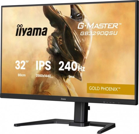 Monitor 32 cale GB3290QSU-B1 1ms IPS 240Hz 2xHDMI DP 400cd 1000:1  USB HUBx4  2x2W  HAS 