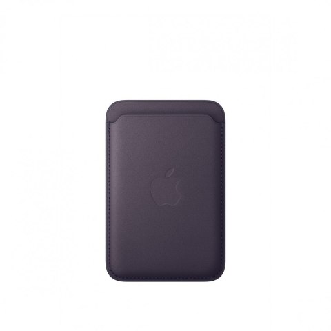 Portfel z tkaniny FineWoven z MagSafe do iPhonea - nocny fiolet