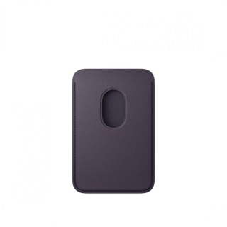 Portfel z tkaniny FineWoven z MagSafe do iPhonea - nocny fiolet