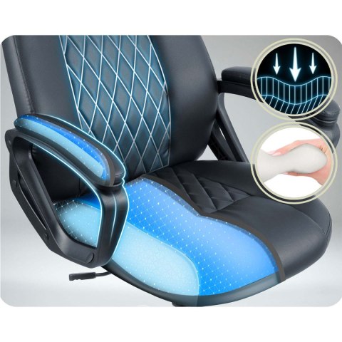 Fotel biurowy z ekoskóry Sofotel