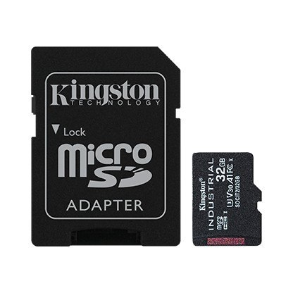 Karta pamięci microSD 32GB CL10 UHS-I Industrial KINGSTON