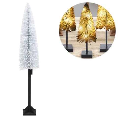 Choinka świecąca ośnieżona z lampkami / drzewko świąteczne 30 LED 147 cm