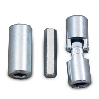 Podnośnik nożycowy BITUXX 2,5T płaska platforma 11-48cm na korbę ręczną