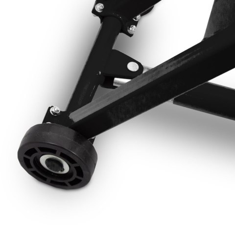 Podnośnik nożycowy BITUXX 2,5T płaska platforma 11-48cm na korbę ręczną