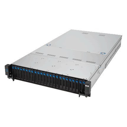 Platforma Asus Rack (2U) RS521A-E12-RS24U AMD Epyc 9005/9004 (16x NVMe/8x SATA HS, 2xM.2, 2x1Gbe, IPMI, 1+1 2000W)