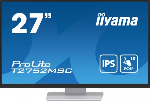 Monitor 27 cali T2752MSC-W1 10 PKT. POJ IPS HDMI DP 2x2USB(3.2) 2x1W400cd/m2 7H