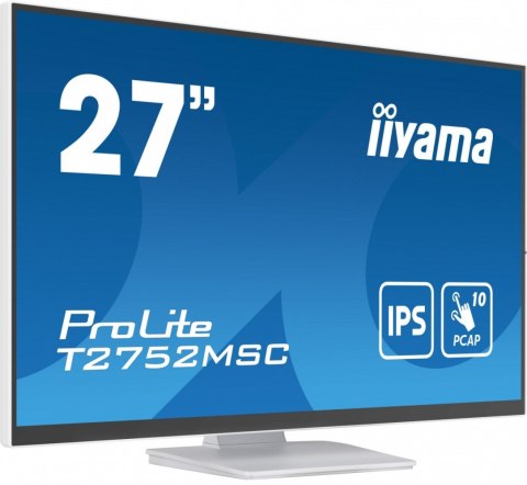 Monitor 27 cali T2752MSC-W1 10 PKT. POJ IPS HDMI DP 2x2USB(3.2) 2x1W400cd/m2 7H