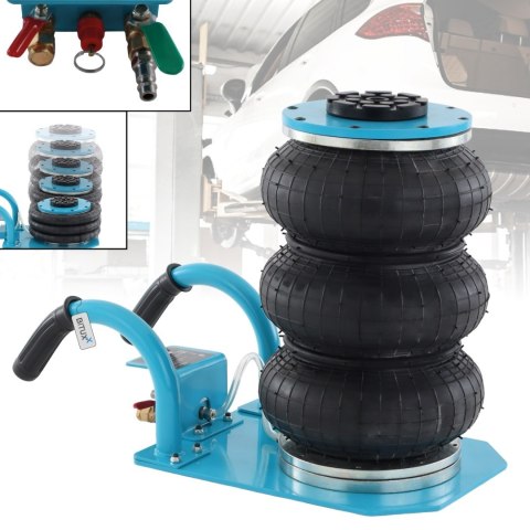 Podnośnik pneumatyczny samochodowy bałwanek niezawodny do warsztatu garażu lewarek podnośnik
